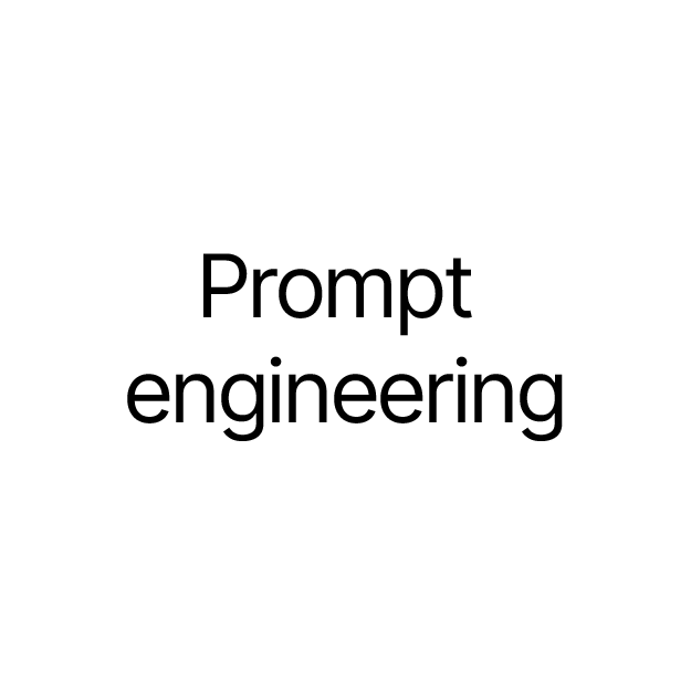 Prompt engineering